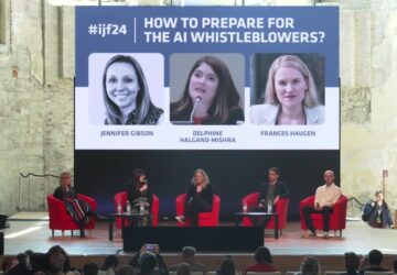Painel no Festival de Jornalismo de Perugia 2024