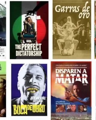 Cartazes filmes latino-americanos sobre jornalismo
